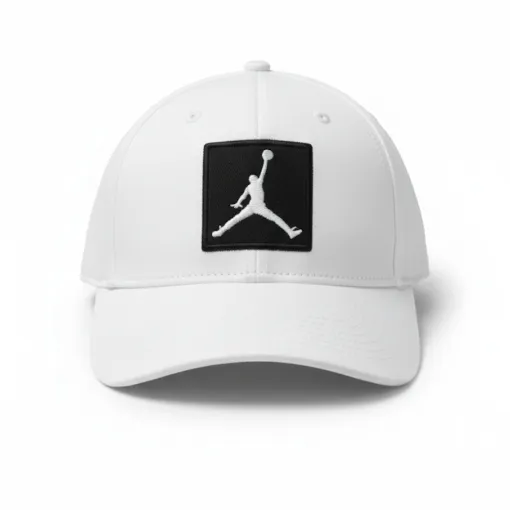 Jordan Jumpman Patch Logo White Cap